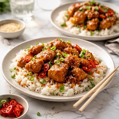 Image of Spicy Sesame Chicken for Two