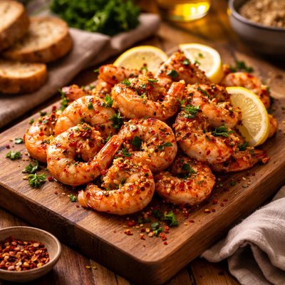 Image of Camarones Picantes Bajos en Sodio