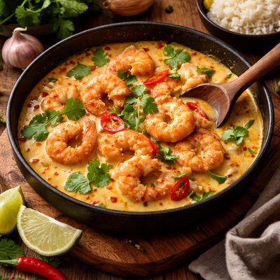 Image of Spicy Shrimp in Coconut Milk