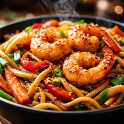 Image of Spicy Shrimp Lo Mein