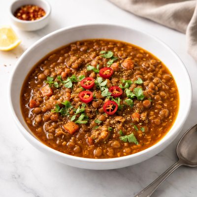 Image of Spicy Smoky Soulful Lentil Soup