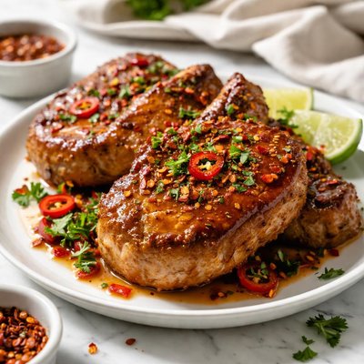 Image of Spicy Snax Pork Chops