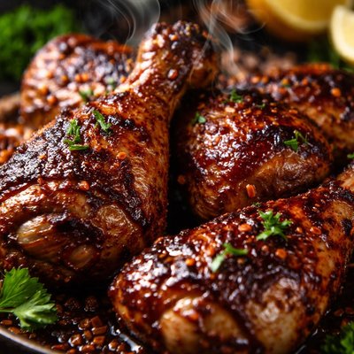 Image of Spicy Southern Barbecued Chicken