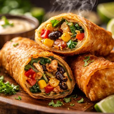 Image of Spicy Southwest Egg Rolls