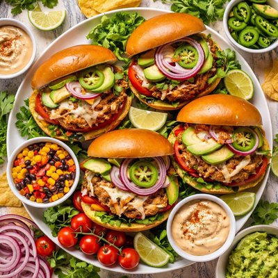 Image of Spicy Southwestern Turkey Burgers