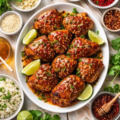 Image of Spicy Sweet Glaze Chicken