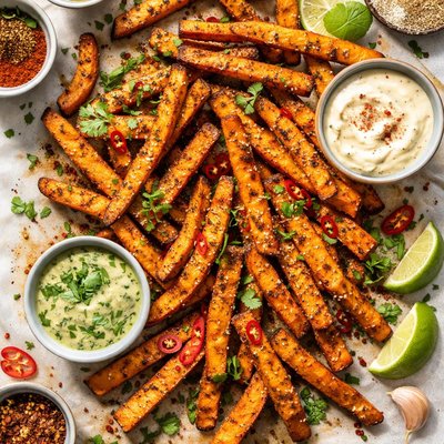 Image of Spicy Sweet Potato Frites