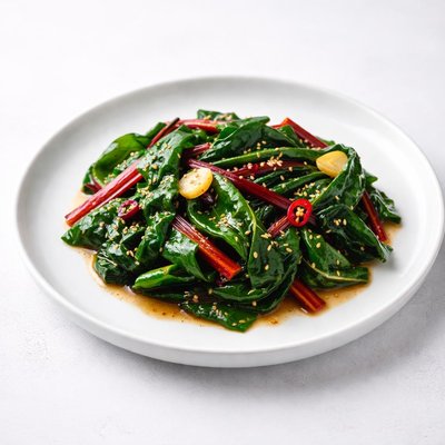Image of Spicy Swiss Chard or Spinach
