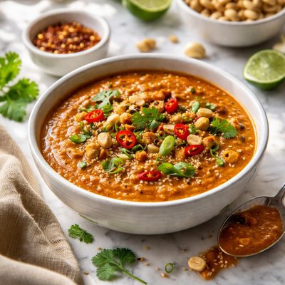 Image of Spicy Szechuan Peanut Sauce