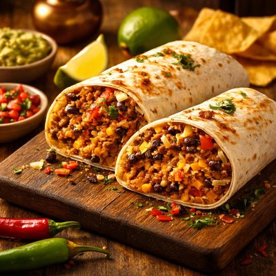 Image of Spicy Tex Mex Burrito