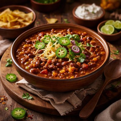 Image of Spicy Tex Mex Chili Soup