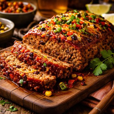 Image of Spicy Tex Mex Meatloaf