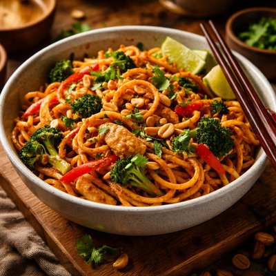 Image of Spicy Thai Noodles