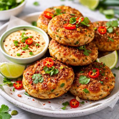 Image of Spicy Thai Salmon Cakes