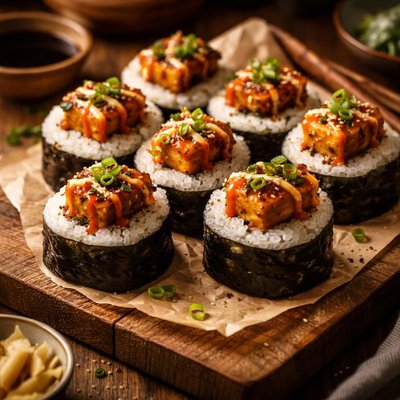Image of Spicy Tofu Sushi