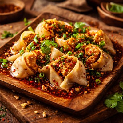 Image of Spicy Tofu Wontons