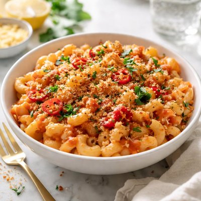 Image of Spicy Tomato Macaroni and Cheese