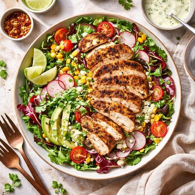 Image of Spicy Warm Chicken Salad