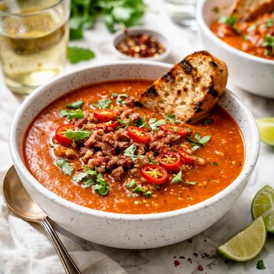 Image of Spiked and Spicy Tomato Soup