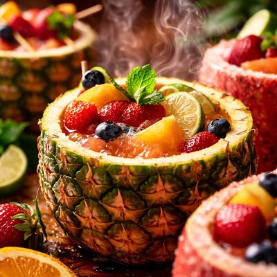Image of Spiked Fruit Cups