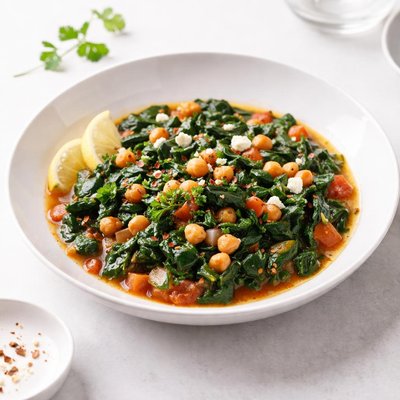 Image of Spinach and Chickpea Stew