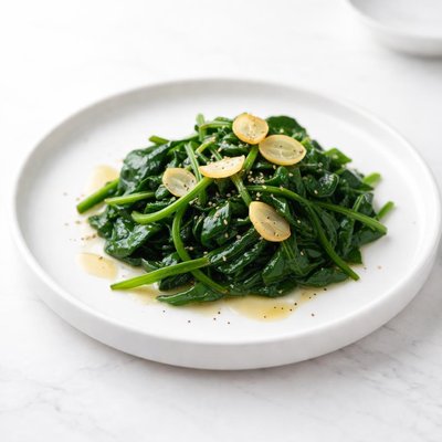 Image of Spinach and Garlic