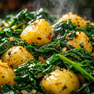 Image of Spinach and Potatoes from Southern Africa