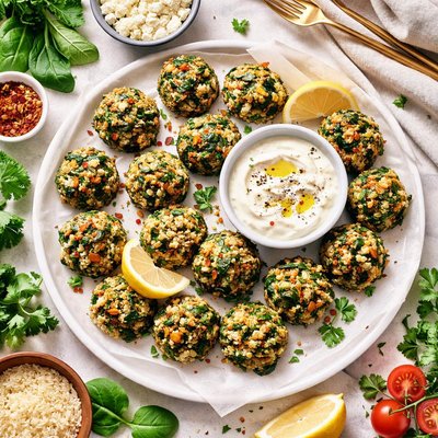 Image of Spinach and Rice Appetizers