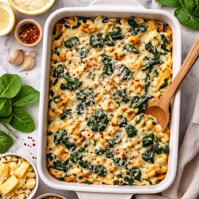 Image of Spinach Artichoke Casserole