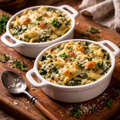 Image of Spinach Artichoke Casseroles