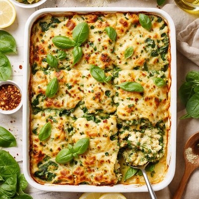 Image of Spinach Artichoke Pesto Lasagna