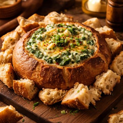 Image of Spinach Bread Dip