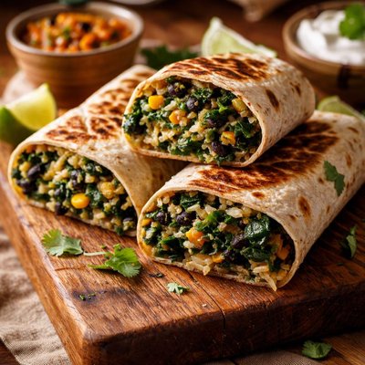 Image of Spinach Burritos