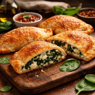 Image of Spinach Calzones