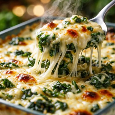 Image of Spinach Cheese Casserole