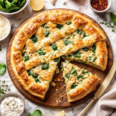 Image of Spinach Chicken Pie