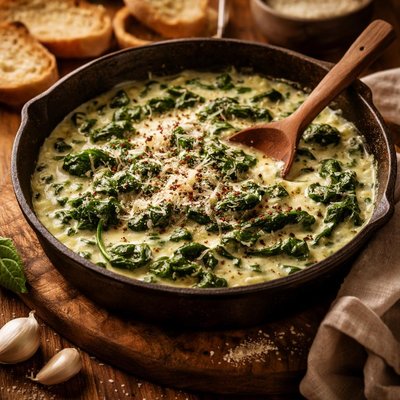 Image of Spinach Creamy Parmesan