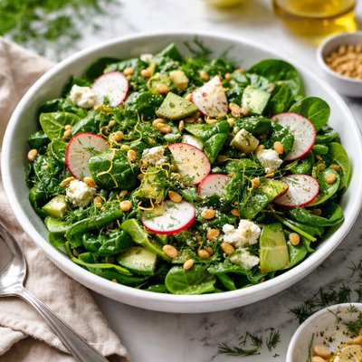 Image of Spinach Dill Salad