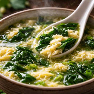 Image of Spinach Egg Drop Soup