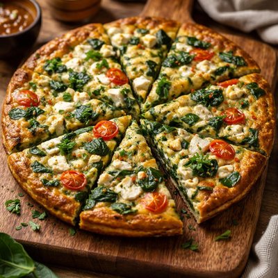 Image of Spinach Feta Frittata