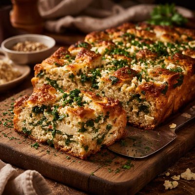 Image of Spinach Feta Strata