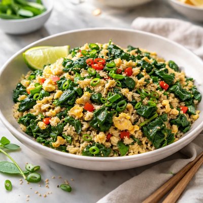 Image of Spinach Fried Rice