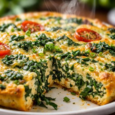 Image of Whole30 Spinach Frittata