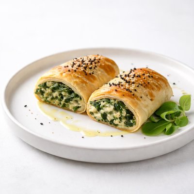Image of Spinach in Puff Pastry