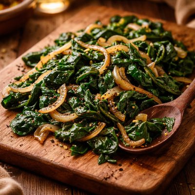 Image of Spinach N Onions
