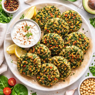 Image of Whole30 Spinach Patties