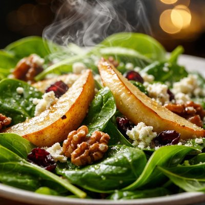 Image of Spinach Pear Salad