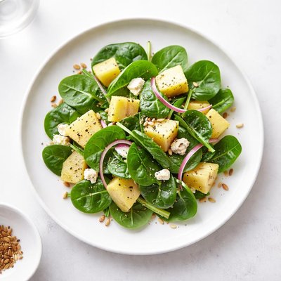 Image of Spinach Pineapple Salad