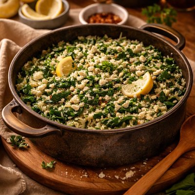 Image of Spinach Rice Pot