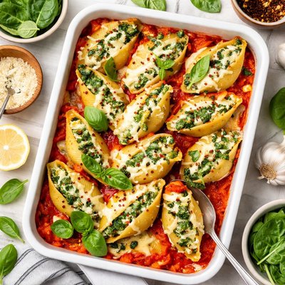 Image of Spinach Stuffed Shells